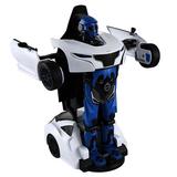 星辉RS战警遥控汽车遥控变形机器人一键遥控变形车金刚男孩玩具车