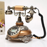 仿古电话机复古座机欧式无线插卡电话机新款高档 美式古典电话机