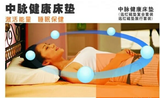 南京中脉科技远红磁性保健功能床垫1.8米旅行床垫套装磁疗床垫