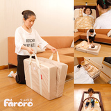 日本进口FARORO便携式婴儿床垫可折叠宝宝BB床中床品儿童床垫