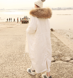 2016冬新款韩国女装大毛领连帽内胆保暖宽松时尚工装棉服外套