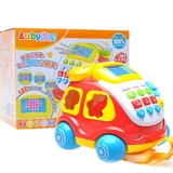 澳贝/奥贝 电子汽车电话  婴幼儿童玩具早教机 玩具电话 1-3岁