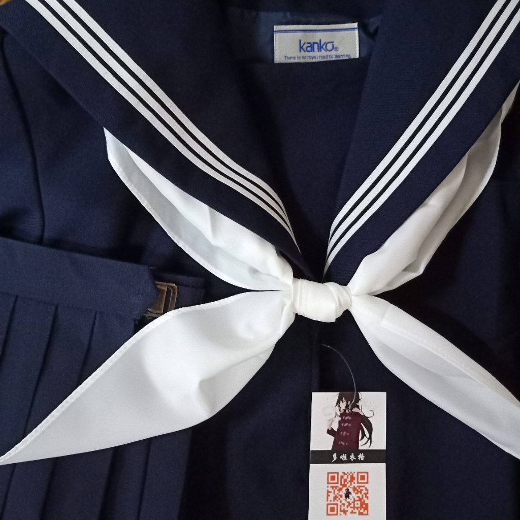 【三角巾】jk日系可爱学院风制服水手服金鱼草结大领结领巾