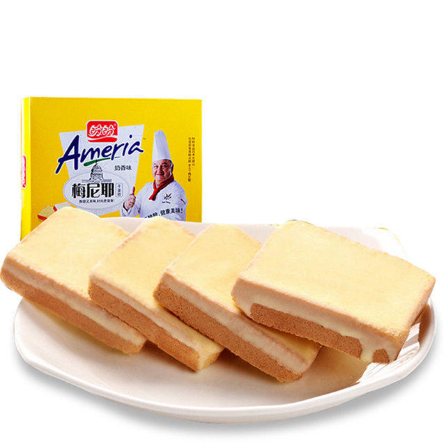 盼盼梅尼耶干蛋糕160gx3盒