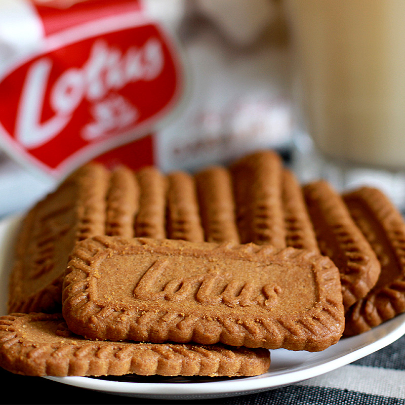 lotus和情 缤咖时焦糖饼干 250g/袋