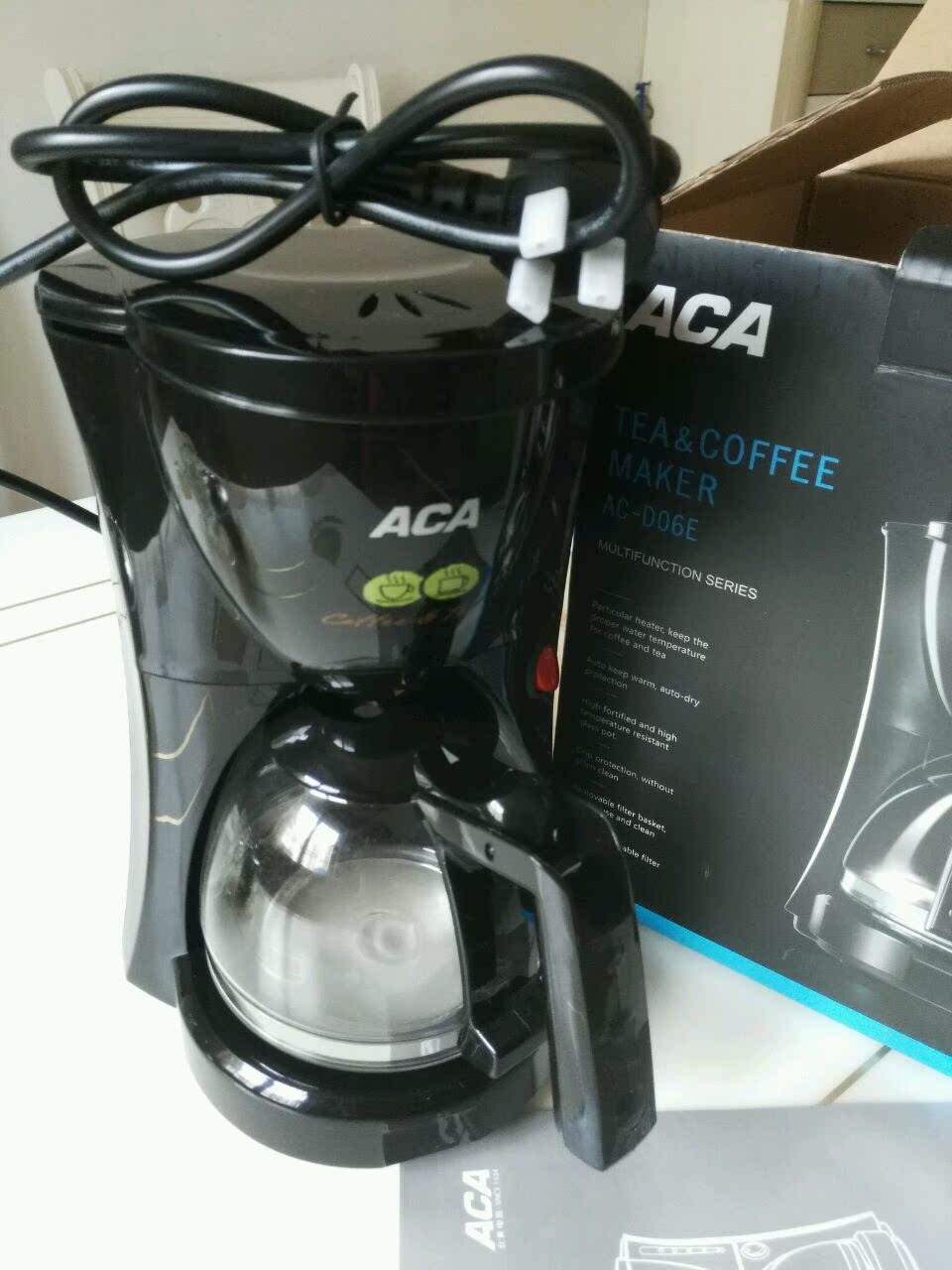 aca多功能咖啡茶饮机acd15a
