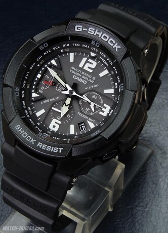 美版现货casio卡西欧光动能6局电波男表正品防水gw-3000bb-1a包邮