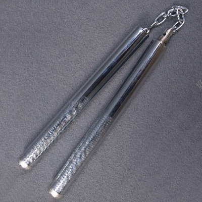 不锈钢双截棍武术表演健身器材运动防身短棍两用节日特价