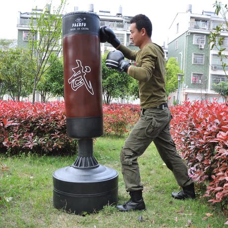 包邮正品帕尔夫2005-10a吸盘不倒翁立式沙袋成人散打沙包拳击沙袋