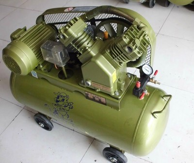 浙江杰豹空压机0.28/8 单相2.2kw气泵 空气压缩机 皮带式空压机