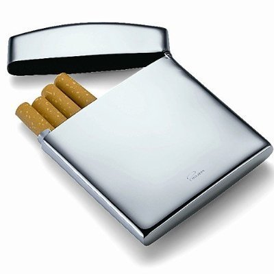 德国进口philippi 不锈钢烟盒 高档超薄烟盒 男女士金属烟盒 包邮