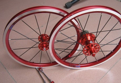 skc 18寸变速轮组 74/130开档 风行ya1818改装轮组 前2后4培林