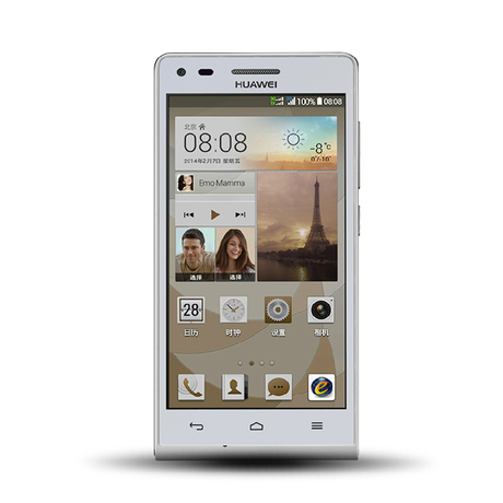 黑白特价huawei/华为 g6-c00电信3g双卡双模安卓智能触摸保密手机