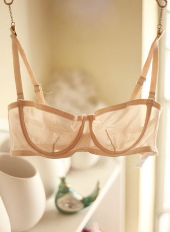 w2306 西班牙洛丽塔的小珍藏肉色超薄装文胸