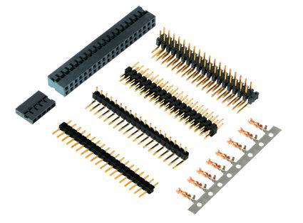 厂家直销:杜邦(2.0间距)镀半斤端子胶壳排针座(直/弯)连接器