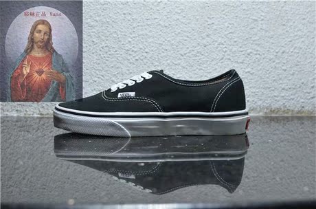 范斯/万斯 正品 vans era/authentic 经典 黑白 帆布鞋 板鞋
