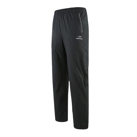 德尔惠 正品秋装男裤新品 聚酯纤维男运动裤网里长裤73310535