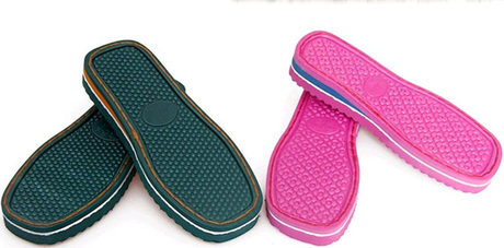 孺子牛手工毛线拖鞋底防滑耐磨光面男女款鞋底批发十双全国包邮