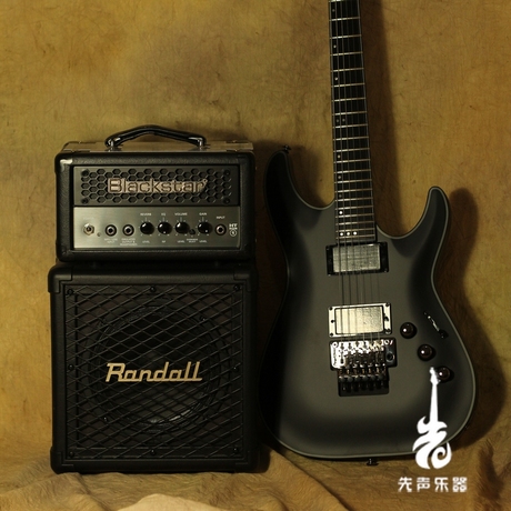blackstar 黑星ht-1 metal 搭配randall箱体小分体电子管音箱套装