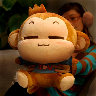 天天特价正版情侣悠嘻猴公仔卡波猴毛绒玩具生日礼物婚庆压床娃娃