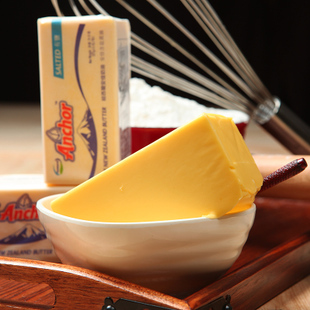 anchor安佳有盐黄油 牛油227克 黄油块原装 安全卫生保险