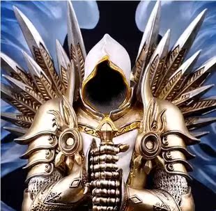 wow暴雪嘉年华游戏暗黑破坏神3大天使泰瑞尔手办公仔玩偶牧师模型