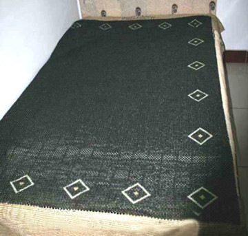 天然墨绿玉加密圆珠玉石席子双面黒绿玉凉席单人床垫玉席玉枕包邮