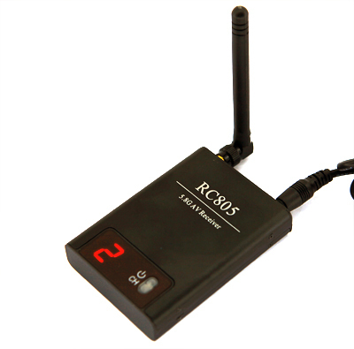 8g图传接收机/带频道显示功能 fpv 多轴 rc805