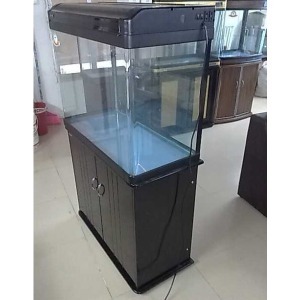 佳美水族箱定制0.5米直面小弯鱼缸/超值金鱼缸定做生态鱼缸