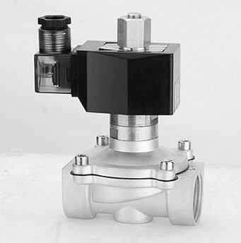 常开不锈钢电磁阀水阀气阀ac220v dc24v dc12v 2分3分4分6分1寸