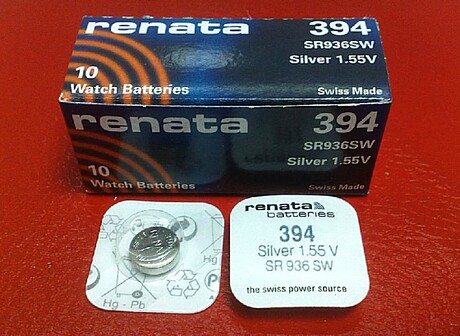 瑞士 斯沃琪电池 swatch renata sr936sw 394纽扣电池手表电池