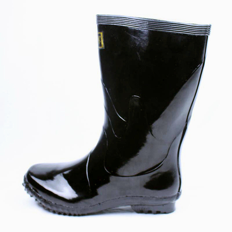 际华3539雄军橡胶底雨鞋户外男雨靴中筒橡胶水靴加特大码46,48