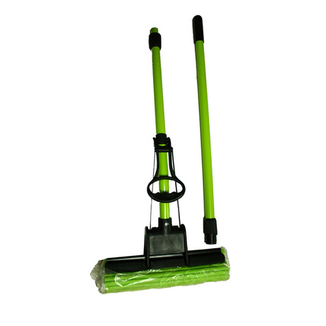 正品妙洁魔吸胶棉拖把 神奇双面对折拖把 家用清洁地托拖布墩布头