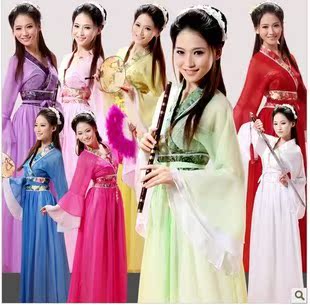 仙女服装天仙配服装古装秋香服装唐装演出服装表演服装出租
