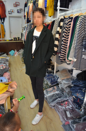 take about唐卡正品6139669女装2014秋冬装羊毛呢大衣外套呢大衣