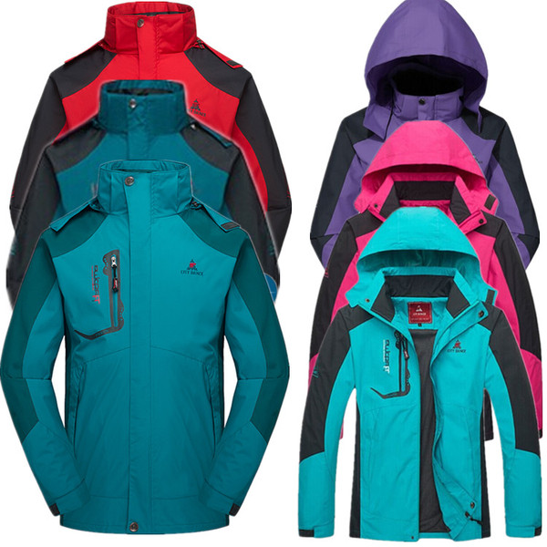 户外运动风衣男 女薄秋冬季防风防雨耐磨透气防水徒步修身登山服