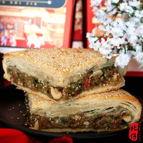 团购 福建 特产 中秋 大月饼 福州 传统 手工 大礼饼 1斤礼盒包邮