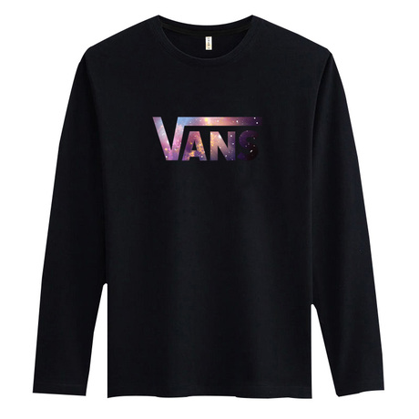 秋装潮牌万斯星空原宿男女款情侣装t恤长袖衣服大码