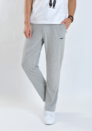 鸿星尔克纯棉运动裤男士长裤 春秋款休闲裤安踏修身卫裤运动服