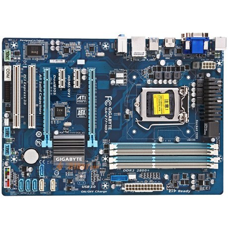 gigabyte/技嘉 z77-hd3 z77全固态大板1155针usb3全高清输出主板