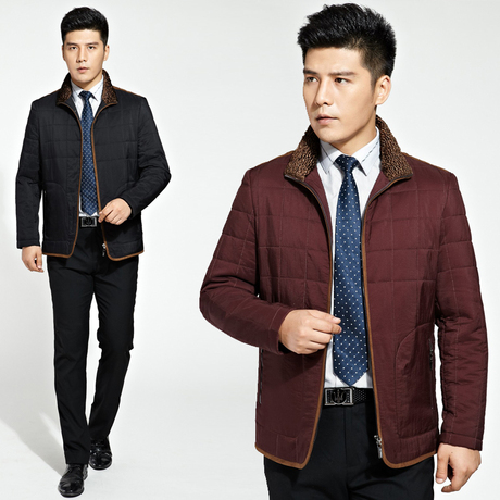 太子龙官方旗舰店步森曼哈顿男装海澜迪莱之家正品雅戈尔棉衣外套