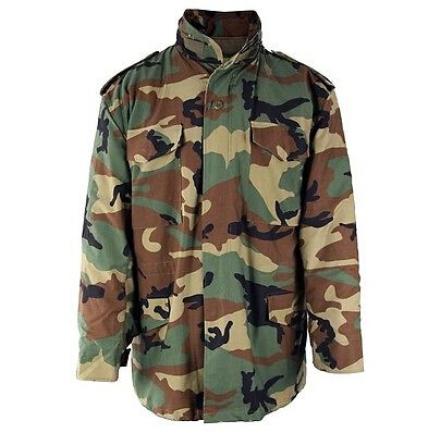 美国美军公发军版原品原装进口全新丛林迷彩m65风衣户外夹克