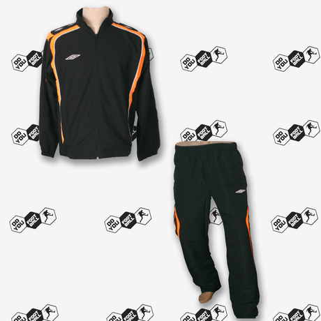 umbro茵宝男式运动足球训练套装童装配亲子装夹克外套加长裤包邮