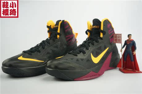 【小琦鞋櫃】nike zoom hyperfuse hf2013黑紫 6158