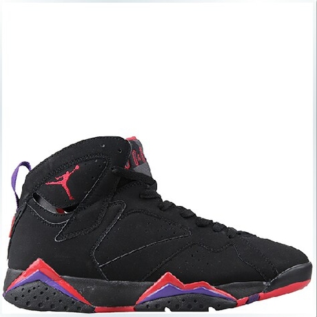 正air jordan aj7代喬丹耐克籃球鞋喬7猛龍 黑紅男女鞋304775-018