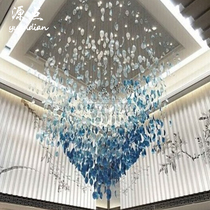 Usd 8 59 Glass Lotus Pendant Hotel Lobby Club Ceiling