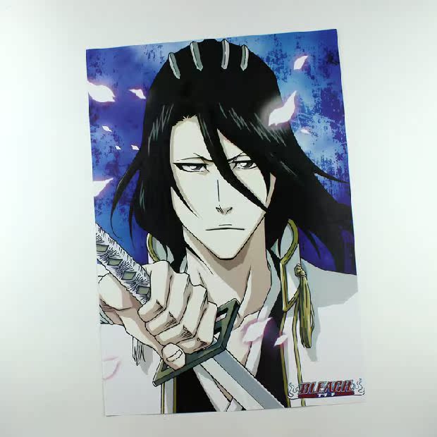 Death Bleach 8 bộ áp phích dập nổi Anime Nhật Bản xung quanh mô hình COS đạo cụ dán tường hoạt hình sticker đồ ăn dễ thương