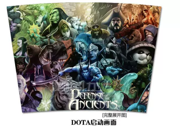 World of Warcraft DOTA ALLSTARS ngoại vi Màn hình giật gân 2 Cốc cà phê và cốc nước - Game Nhân vật liên quan