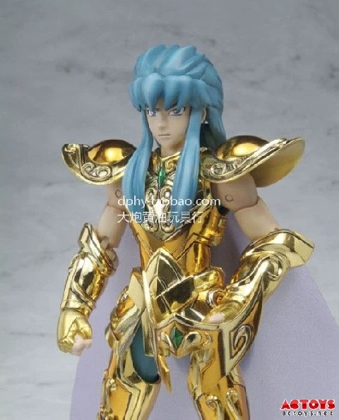 Saint Seiya Gold Aquarius Card Miao Saint Cloth Myth EX Mô hình đồ chơi trẻ em Ngày quốc khánh Món quà sinh nhật - Gundam / Mech Model / Robot / Transformers