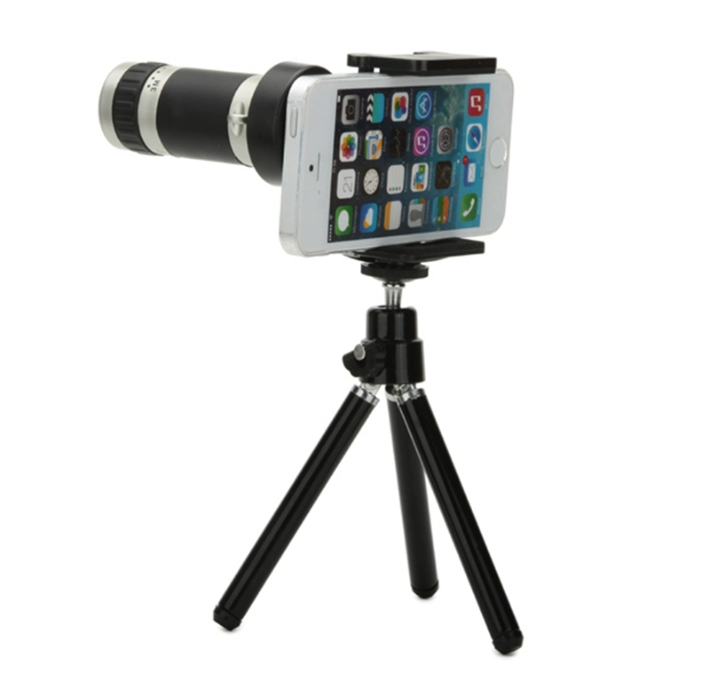 Điện thoại di động phổ thông mới lạ Ống kính tele iphone5s zoom phụ kiện kẹp Apple 6plus bên ngoài Xiaomi 3 - Phụ kiện máy ảnh DSLR / đơn